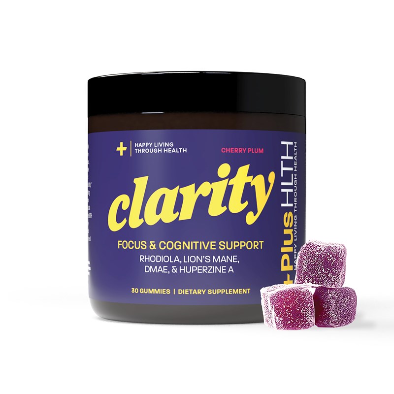 +PlusHLTH Clarity - Focus & Cognitive Support Gummies